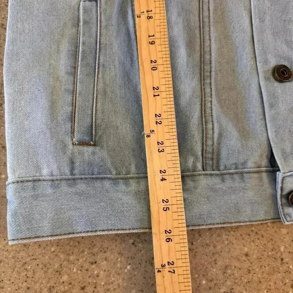 Brooklyn Cloth Jacket Mens Size Large Blue Jean Denim - Picture 7 of 9